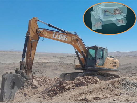 Leakage location and cause analysis of construction machinery hydraulic system